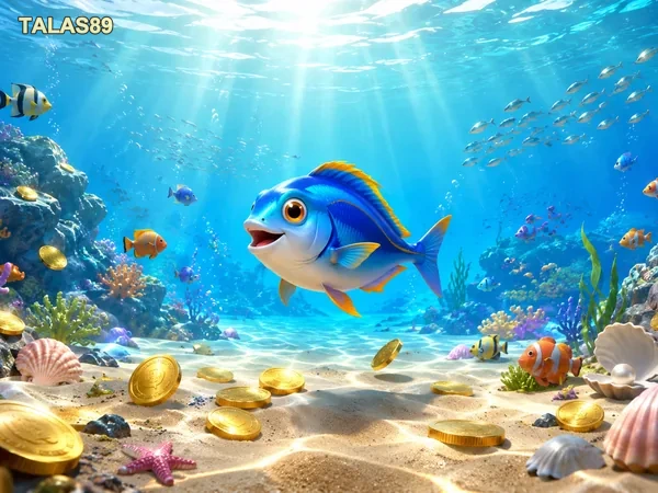 Tampilan permainan Bingo Fishing 4